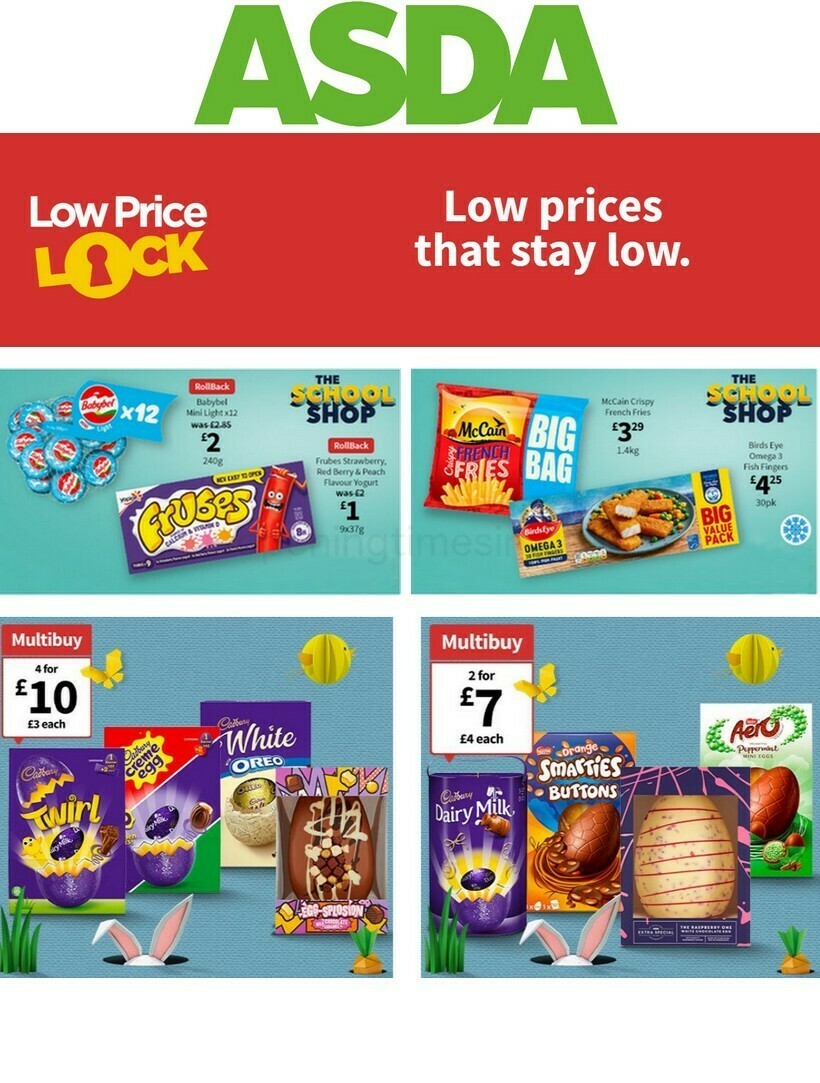 ASDA UK - Offers & Special Buys from 11 March