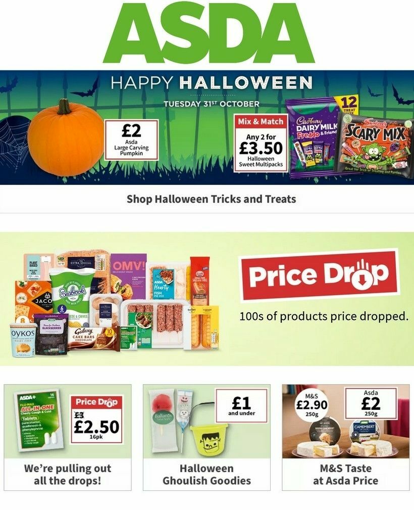 ASDA UK Offers & Special Buys from 13 October