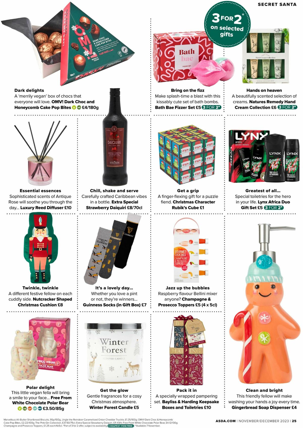 ASDA Magazine November/December UK Offers & Special Buys from 1