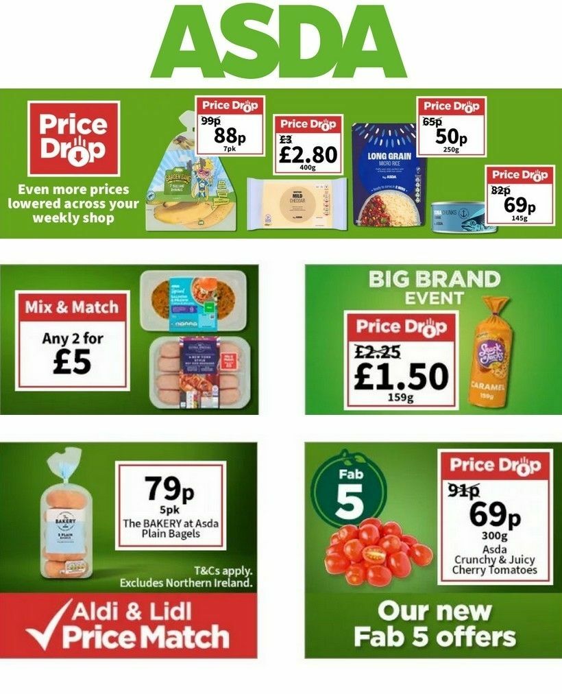 ASDA UK - Offers & Special Buys from 3 May