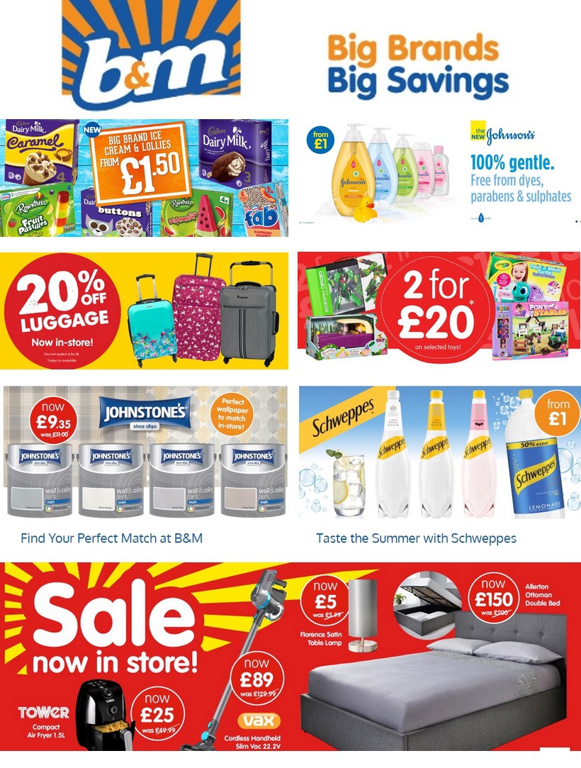 B&M Newsletter & Special Buys From 14 August