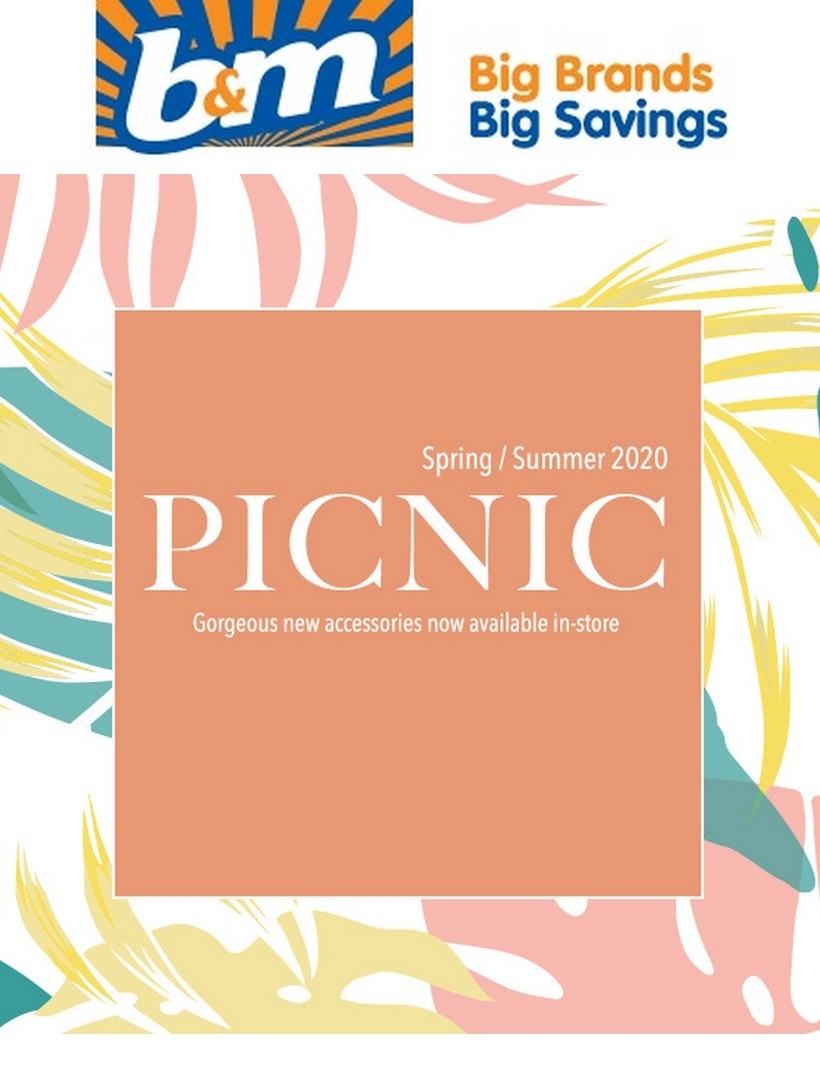 B&M Picnic Perfect Newsletter & Special Buys from 26 May