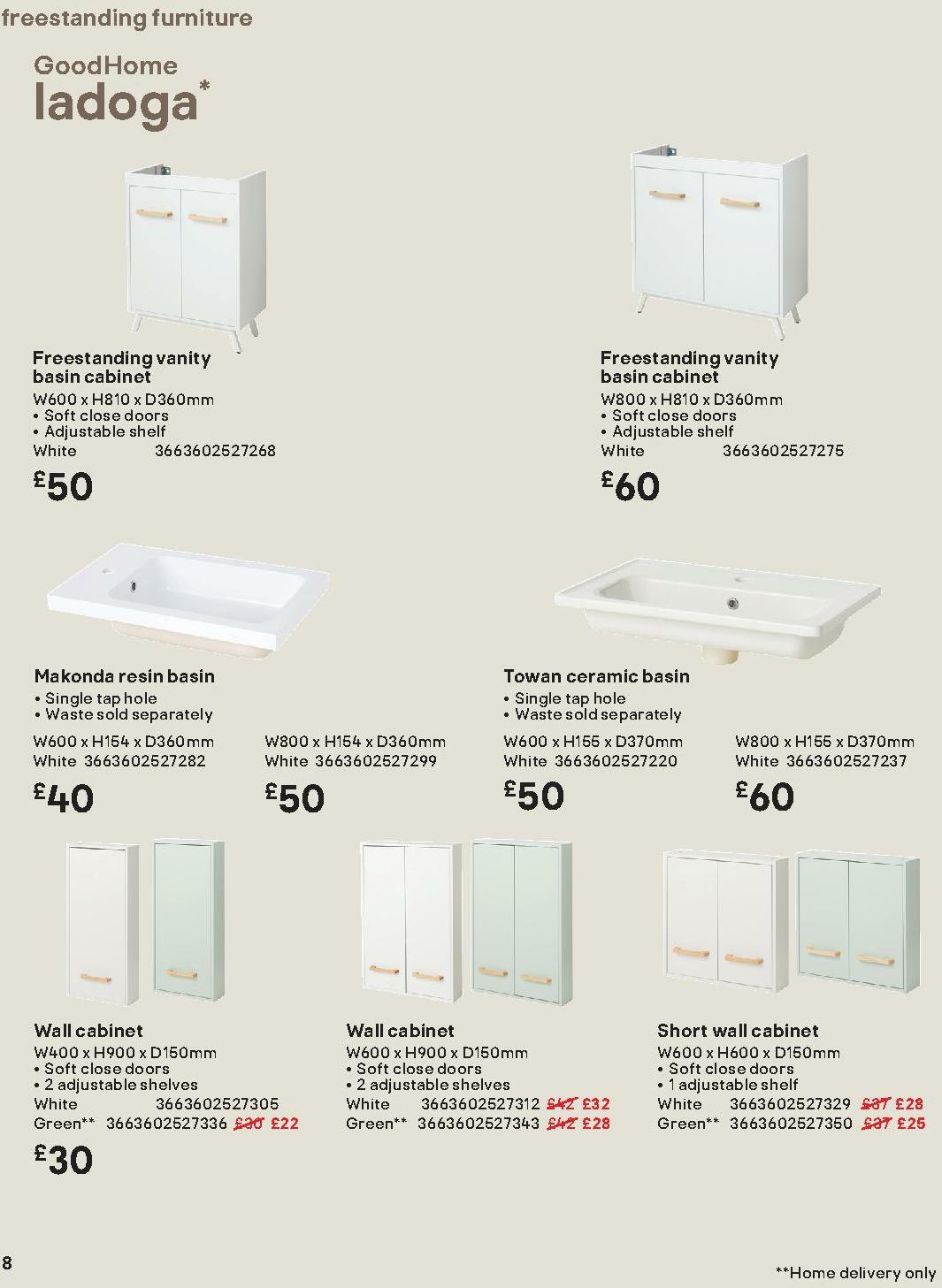 B&Q Bathroom Product Guide Offers & Special Buys From 7 February - Page 8