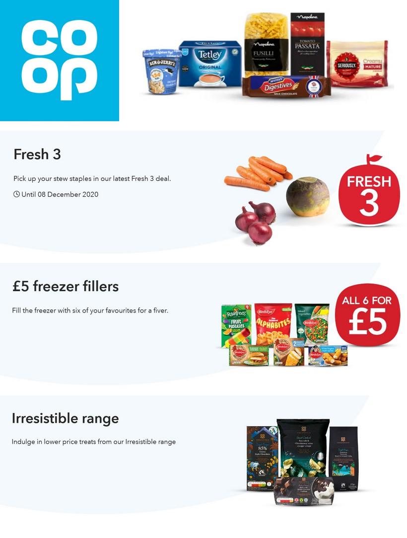 Co-op Food Offers & Special Buys from 18 November