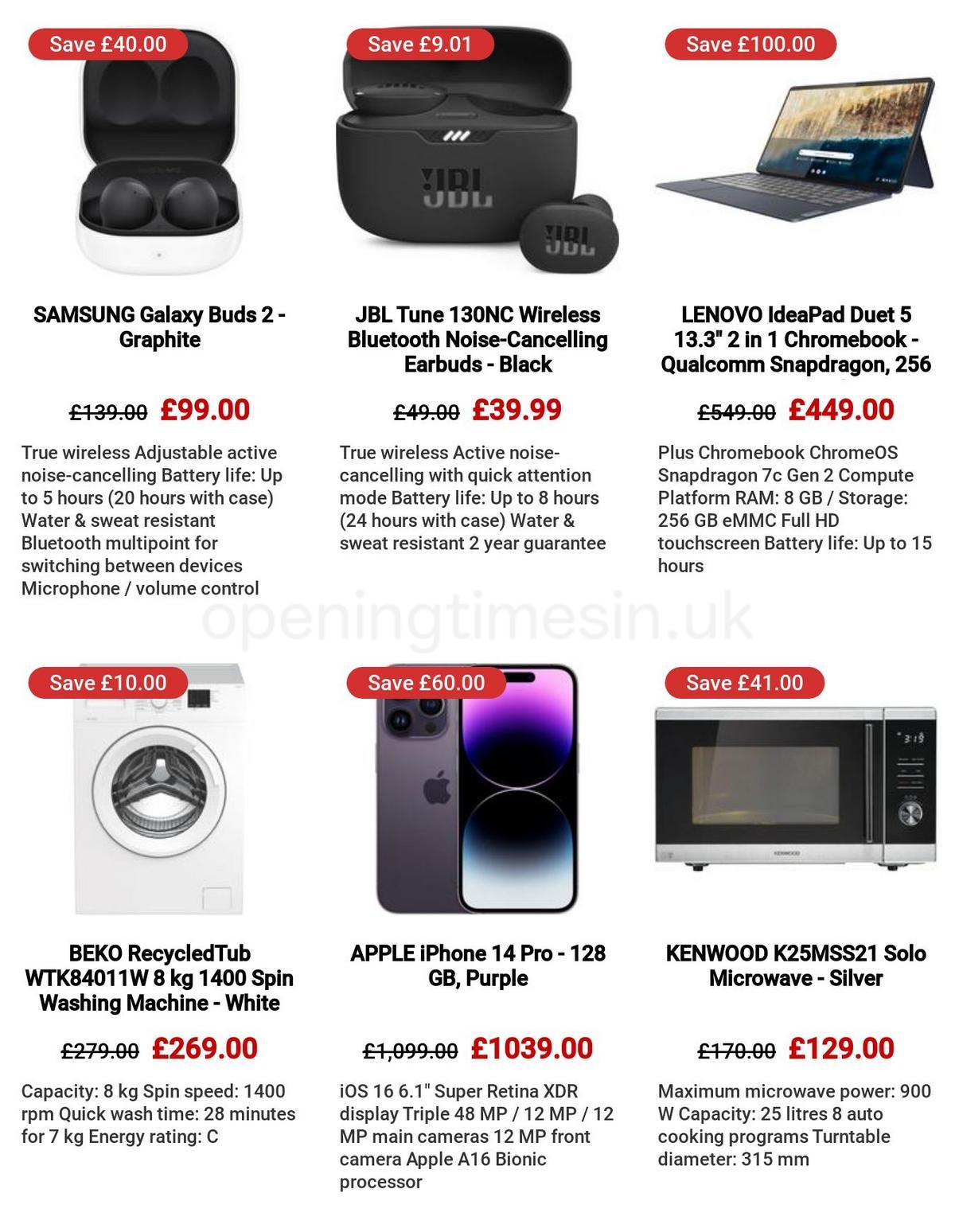 Currys Offers & Special Buys from 30 March Page 2