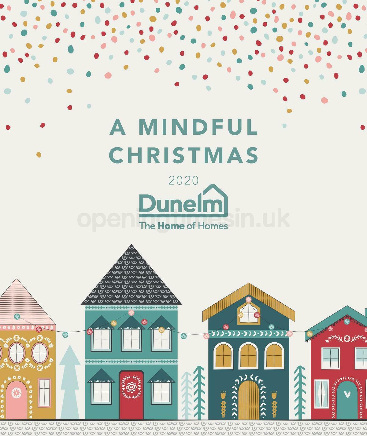 Dunelm Christmas Look Book UK Offers & Catalogues from 20 September