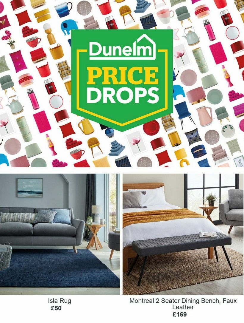 Dunelm Price Drop UK Offers & Catalogues from 14 July