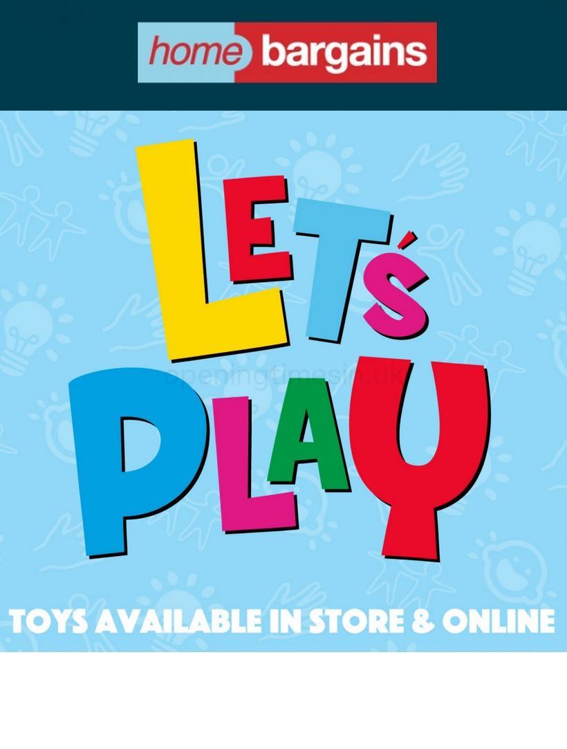 Home Bargains Unmissable Toy Deals Offers, Special Buys And New ...