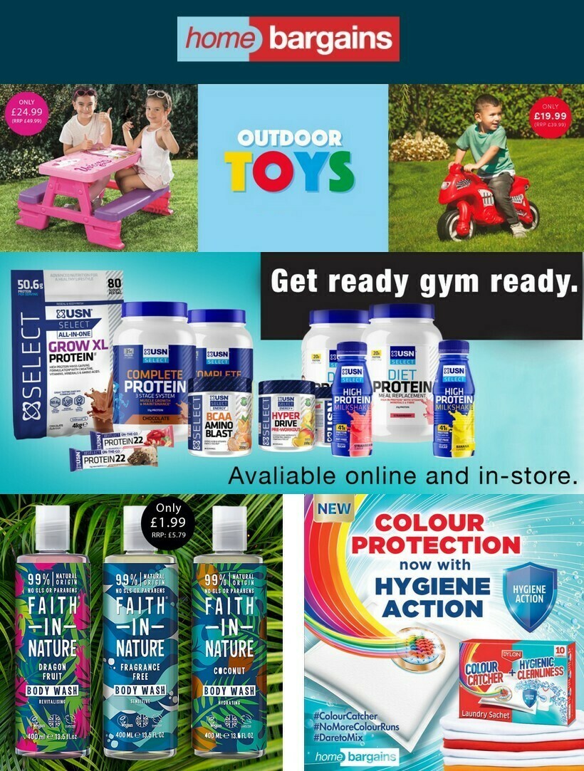 Home Bargains Offers, Special Buys And New Products From 14 April