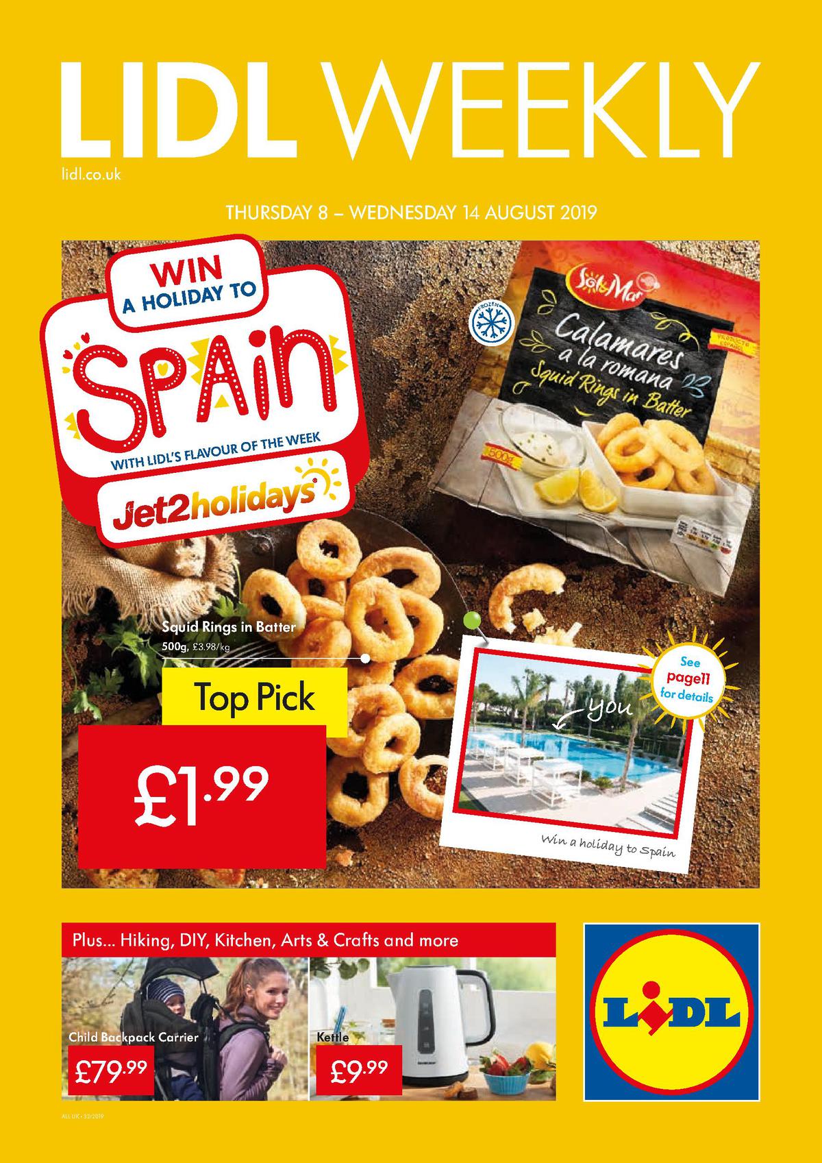 LIDL UK Offers & Special Buys from 8 August