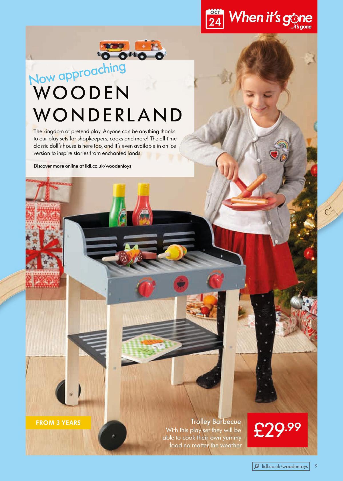 LIDL Lidl Wooden Toys UK Offers & Special Buys from 24 October Page 9