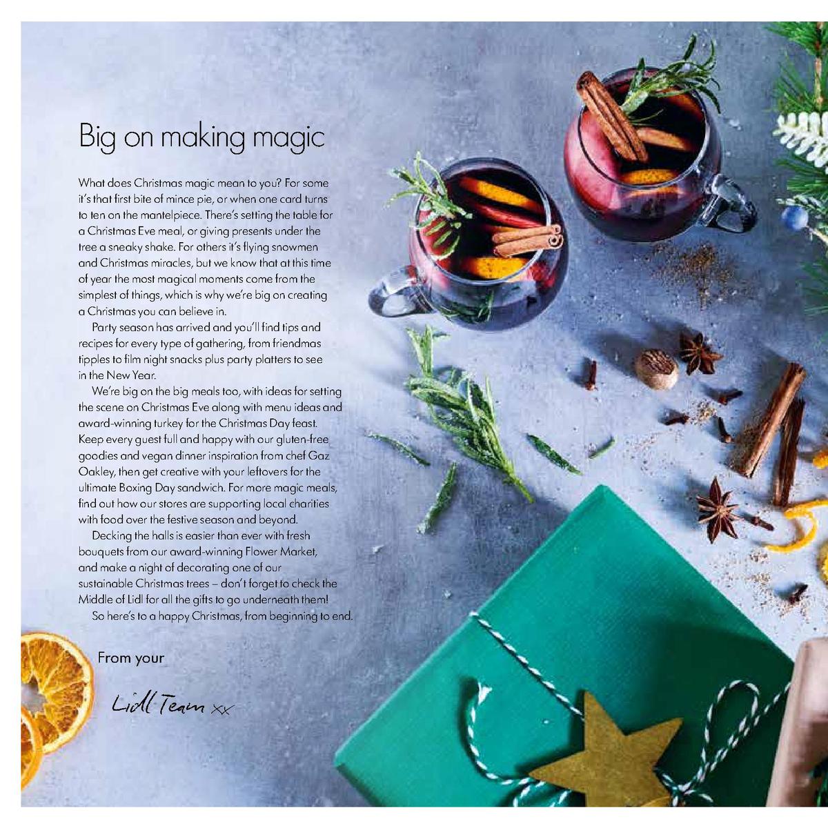 LIDL Christmas Magazine UK Offers & Special Buys from 10 November