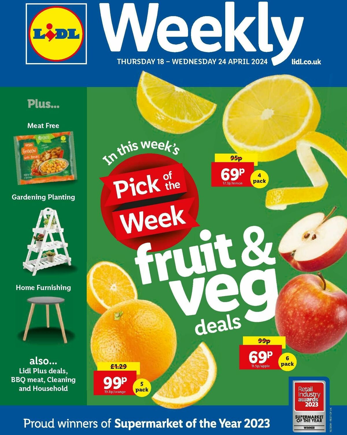 LIDL UK - Offers & Special Buys from 18 April