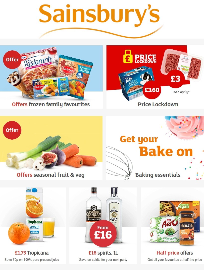 Sainsbury's Offers & Special Buys From 20 September