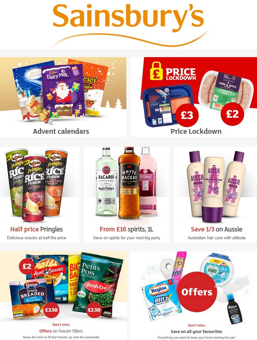 Sainsbury's Offers & Special Buys from 15 November