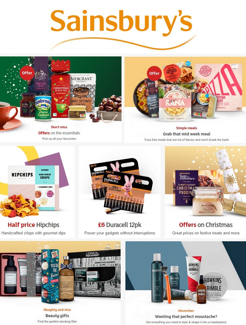 Sainsbury's Offers & Special Buys from 22 November