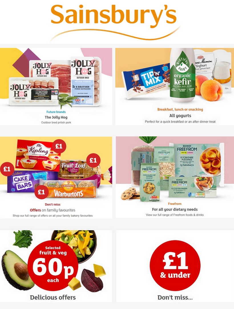 Sainsbury's Offers & Special Buys From 24 January