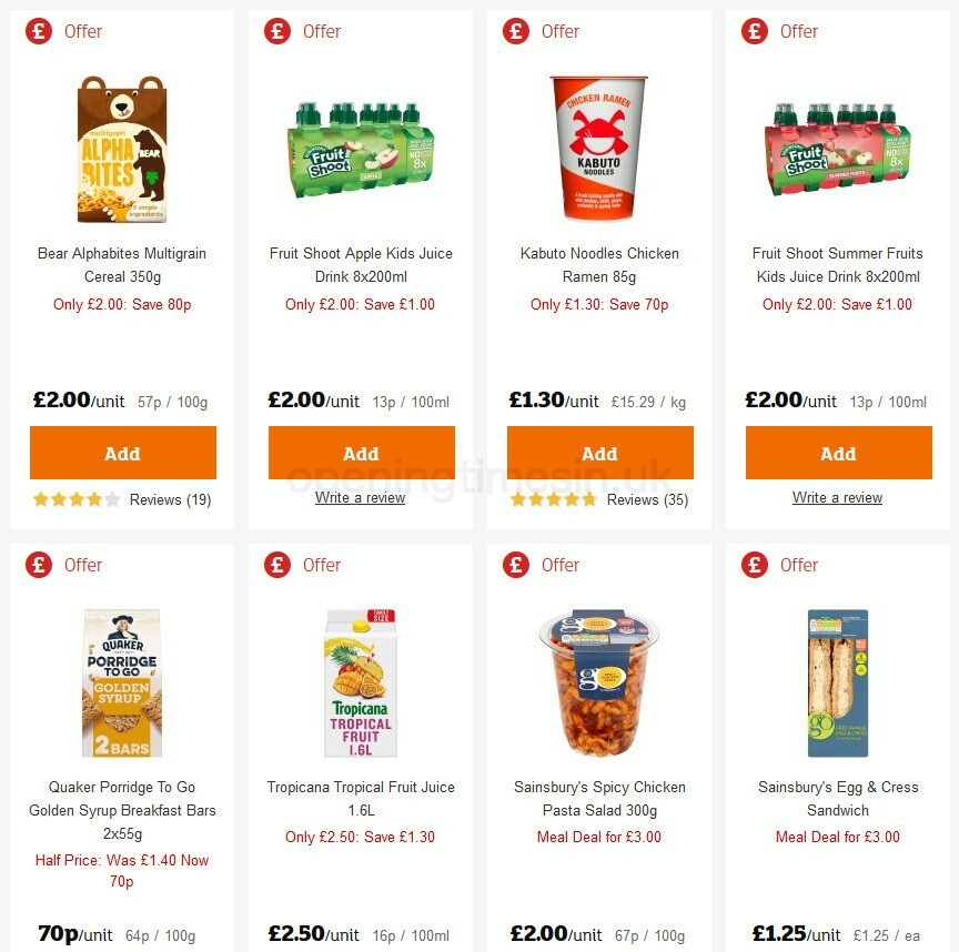 Sainsbury's Offers & Special Buys From 23 October - Page 4