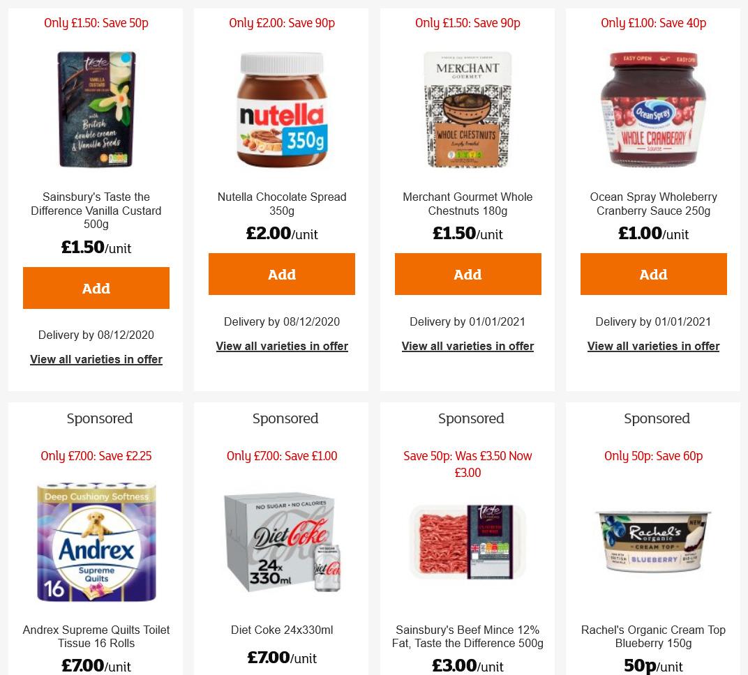 Sainsbury's Offers & Special Buys from 27 November Page 2