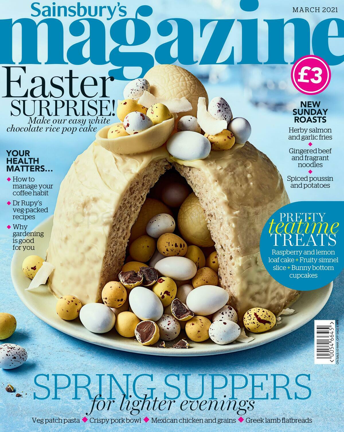 Sainsbury's Magazine March Offers & Special Buys from 1 March