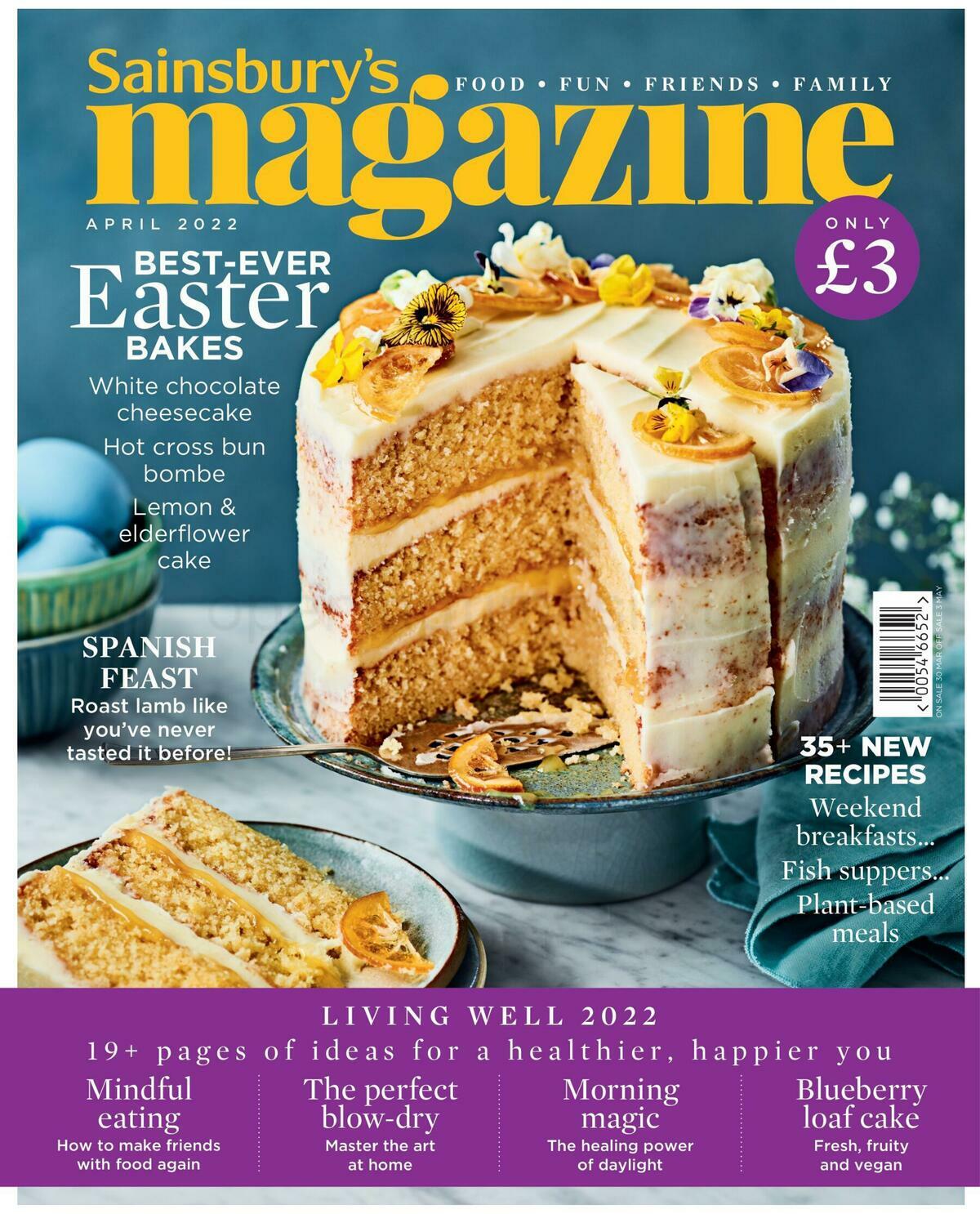 Sainsbury's Magazine April Offers & Special Buys From 1 April