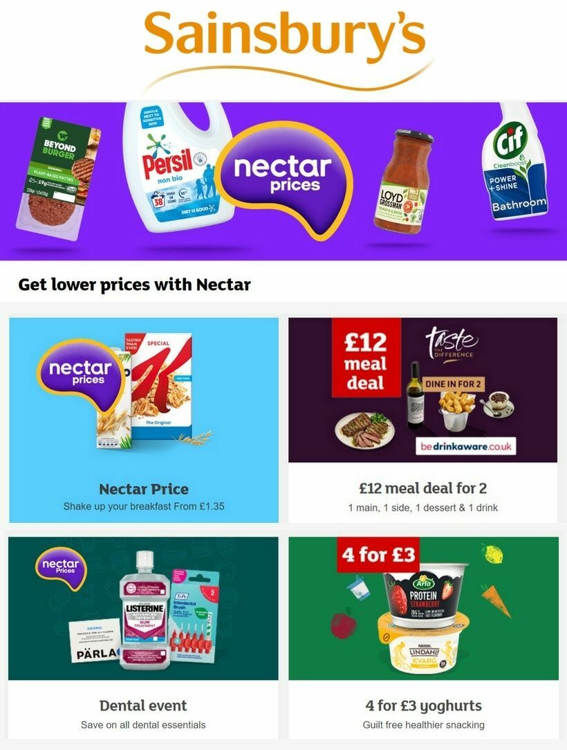 Sainsbury's Offers & Special Buys from 19 January