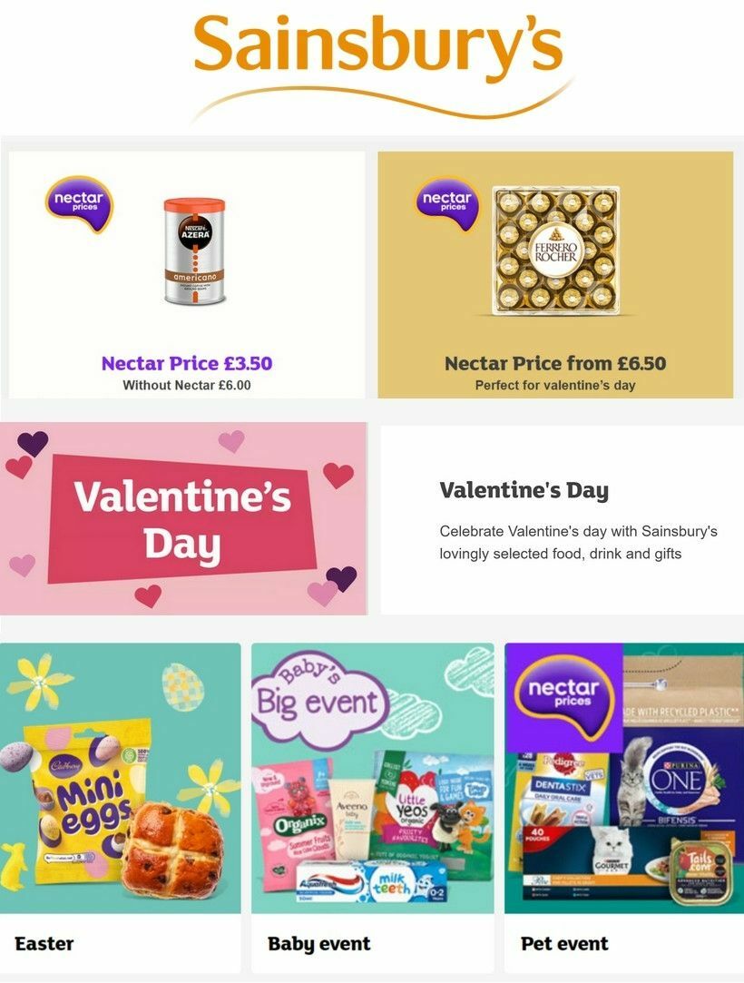 Sainsbury's Offers & Special Buys from 9 February