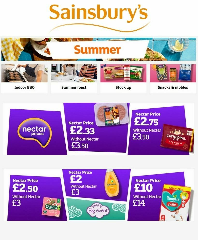 Sainsbury's Offers & Special Buys from 17 May