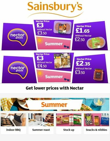 Sainsbury's Offers & Special Buys from 21 June
