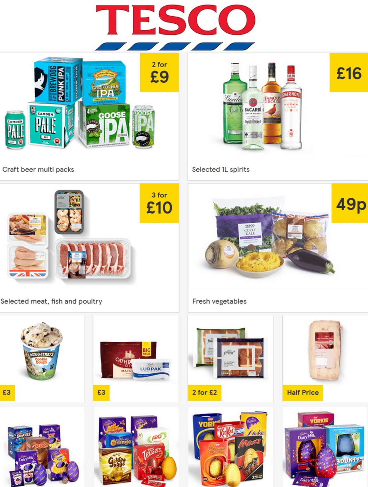 TESCO Offers & Special Buys From 17 April