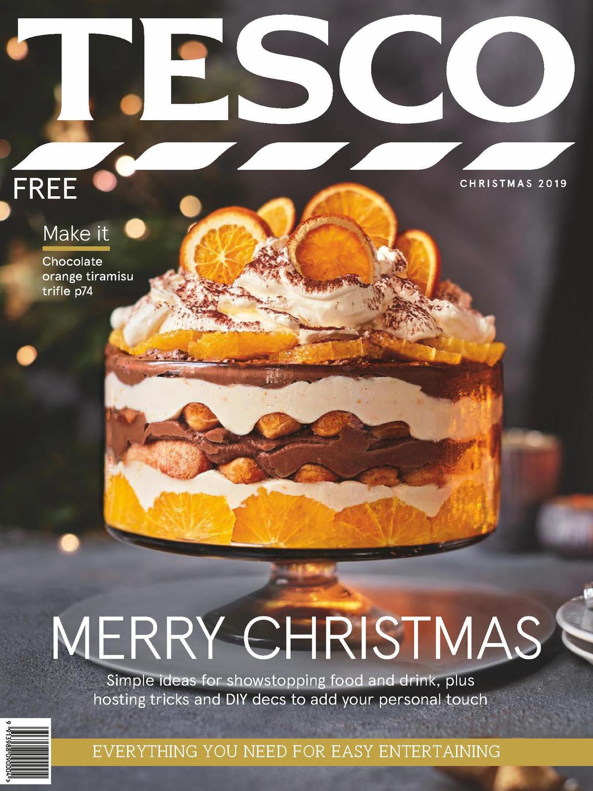 TESCO Magazine Christmas 2019 Offers & Special Buys from 4 December