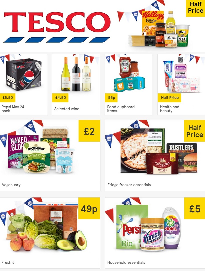 TESCO Offers & Special Buys From 8 January