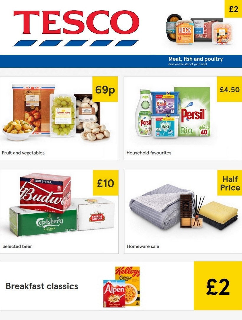 Tesco Offers And Special Buys From 6 May