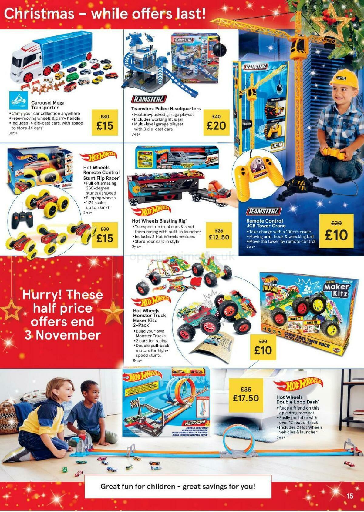 TESCO Tesco Half Price Toy Sale Leaflet Offers & Special Buys from 2