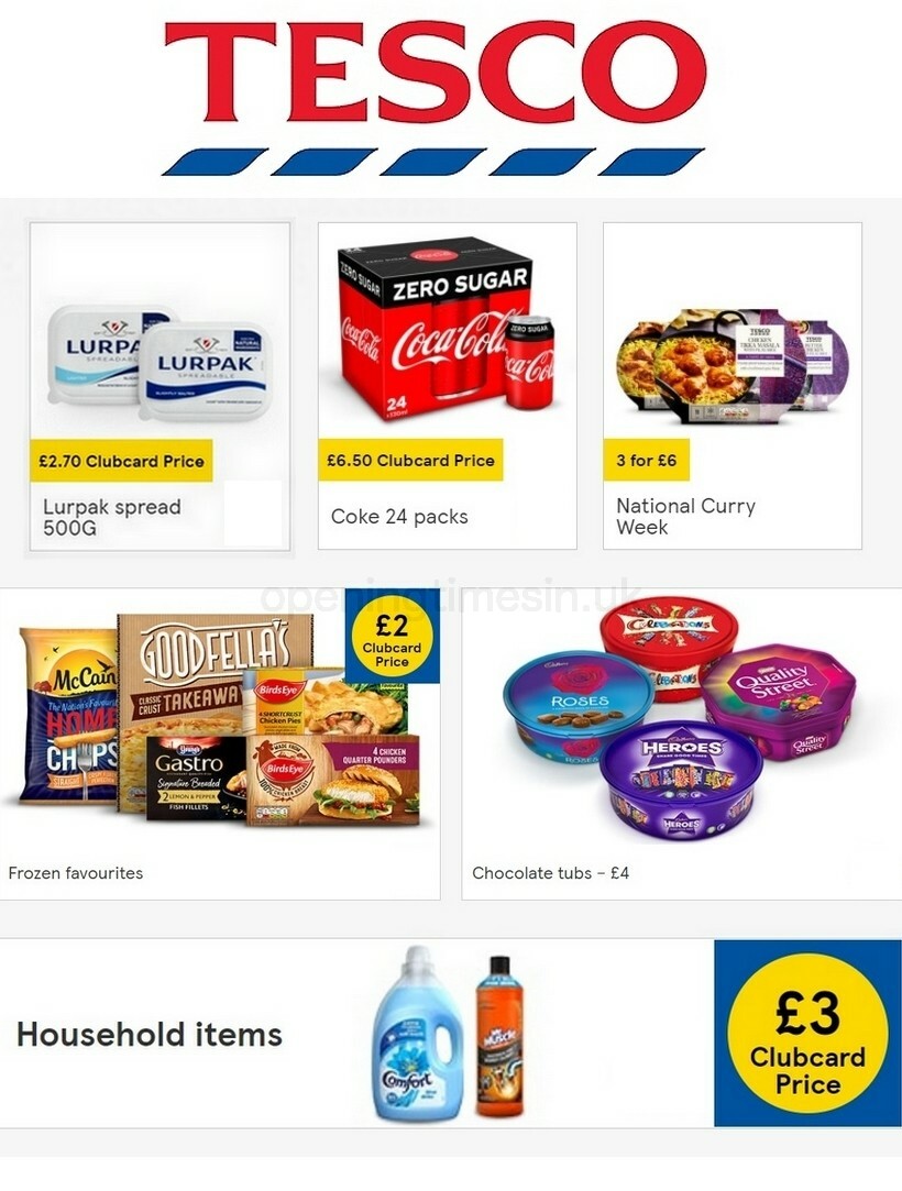 TESCO Offers & Special Buys from 7 October