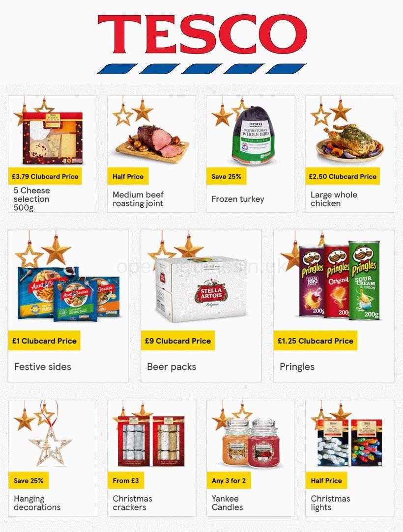 TESCO Offers & Special Buys from 9 December