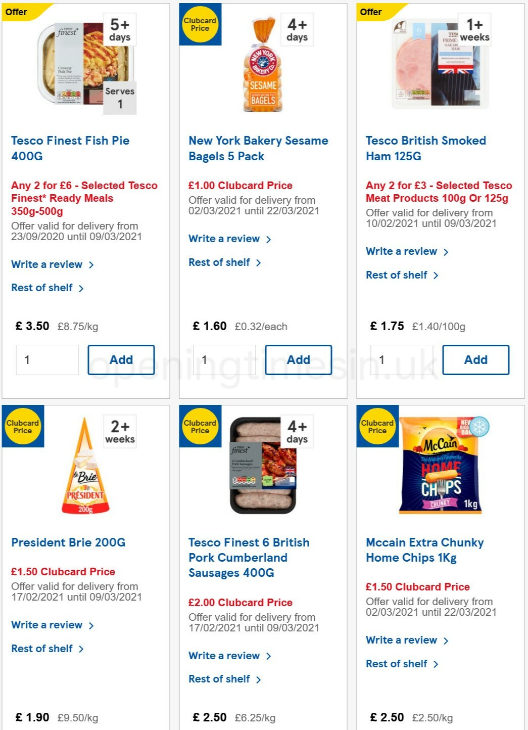 TESCO Offers & Special Buys from 3 March - Page 26