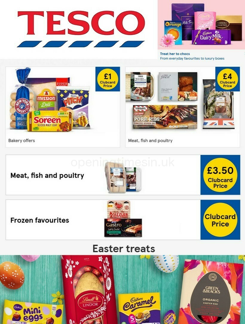 TESCO Offers & Special Buys from 10 March