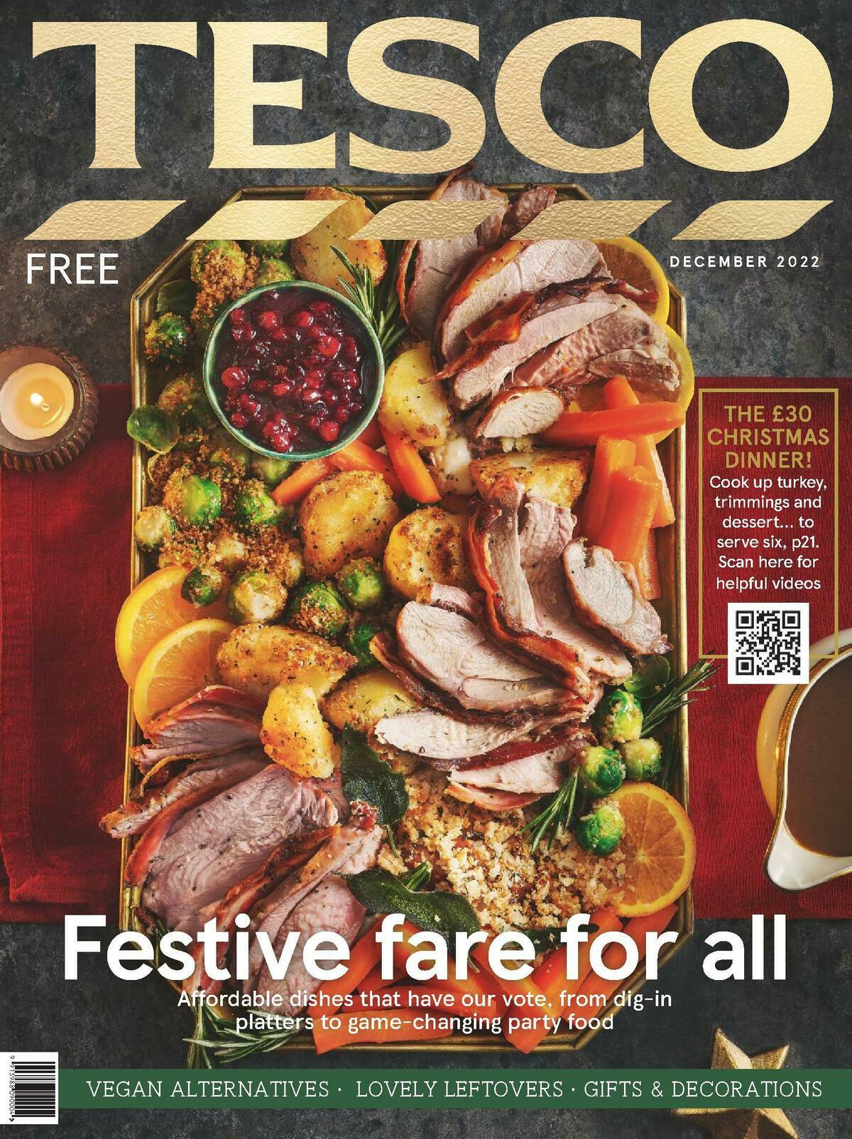 TESCO Magazine December Offers & Special Buys from 1 December