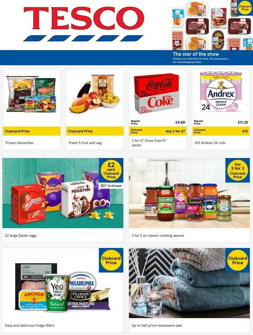 TESCO Offers & Special Buys From 2 March