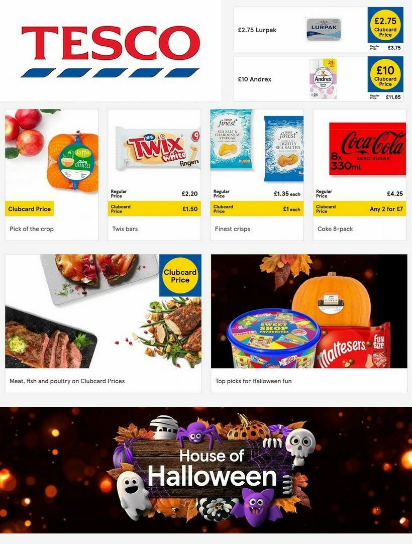 TESCO Offers & Special Buys from 19 October