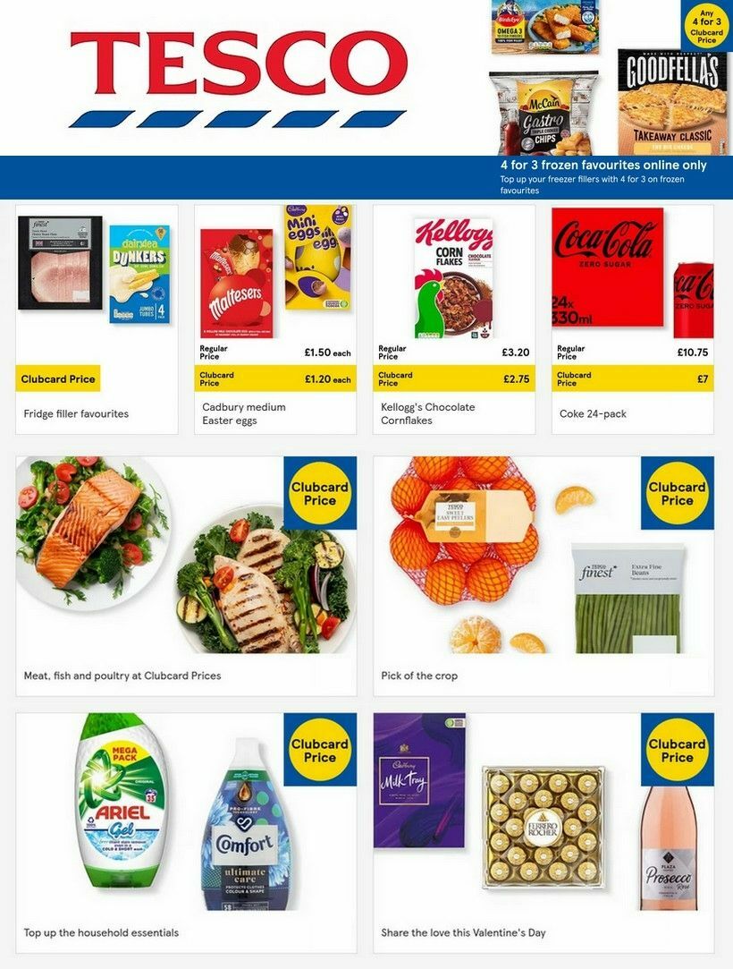 TESCO Offers & Special Buys from 25 January