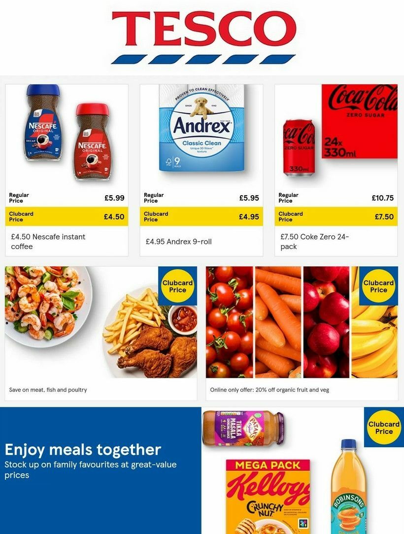 TESCO Offers & Special Buys From 4 April