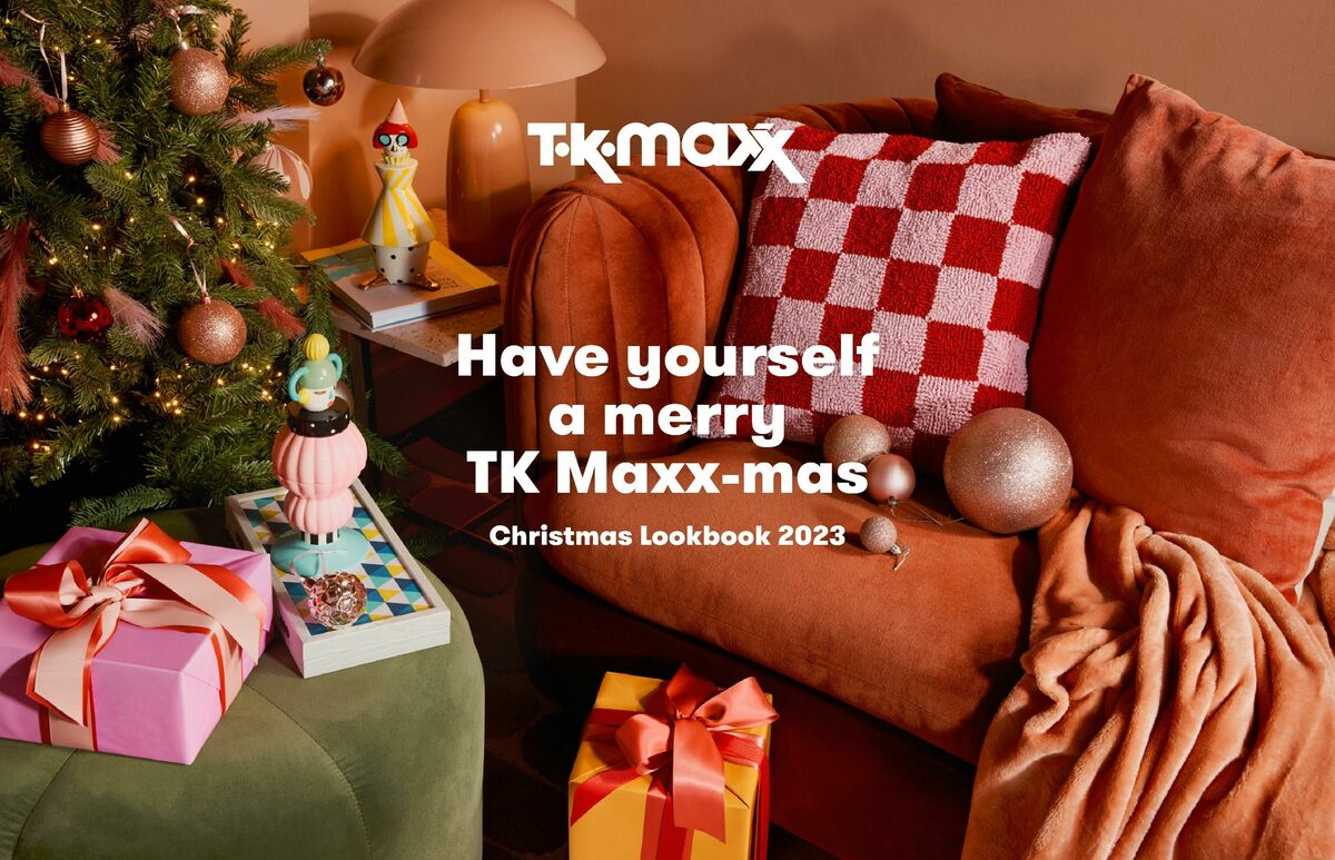 TK Maxx Christmas Lookbook Offers & Special Buys From 9 October