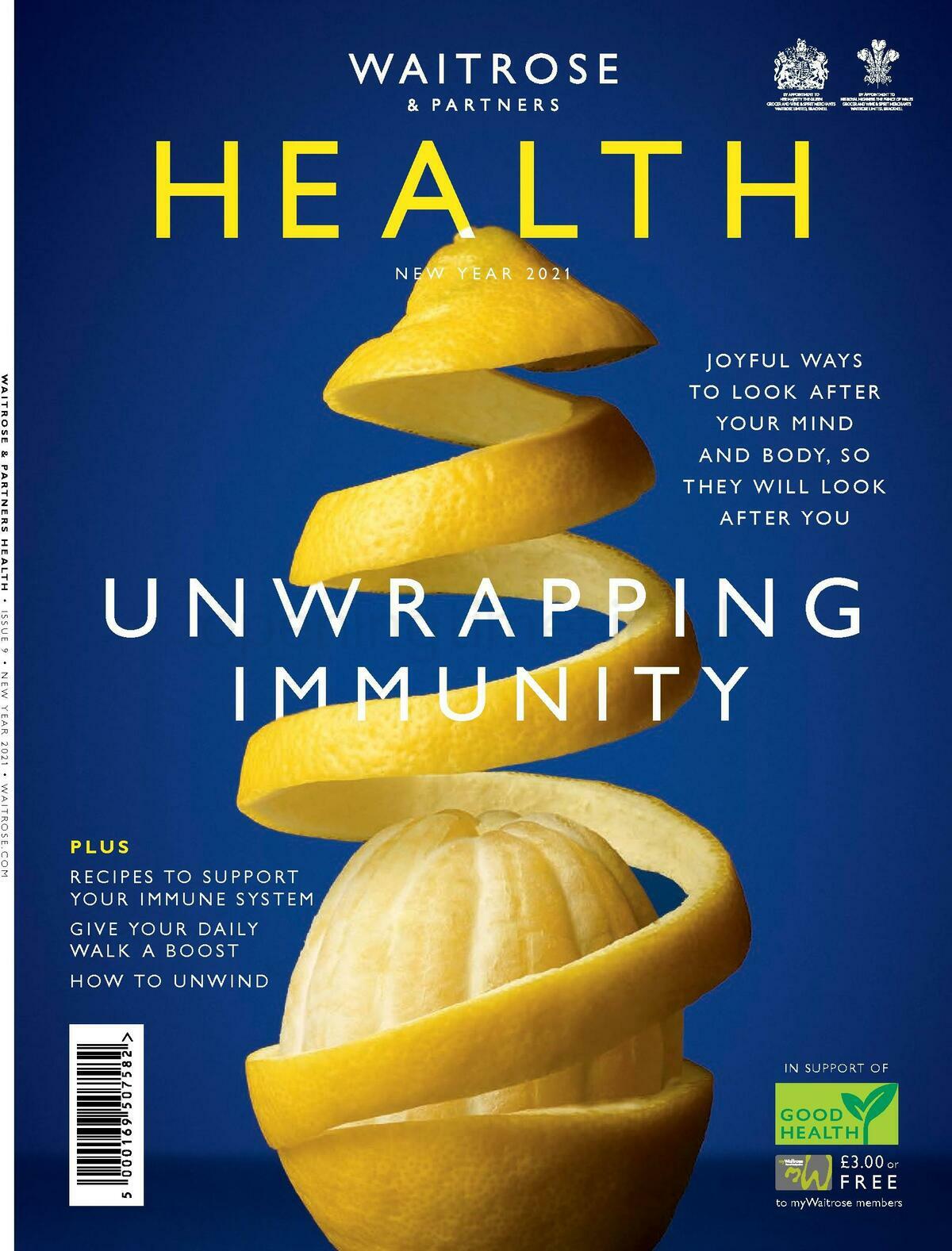 Waitrose Health Magazine Offers & Special Buys from 1 January