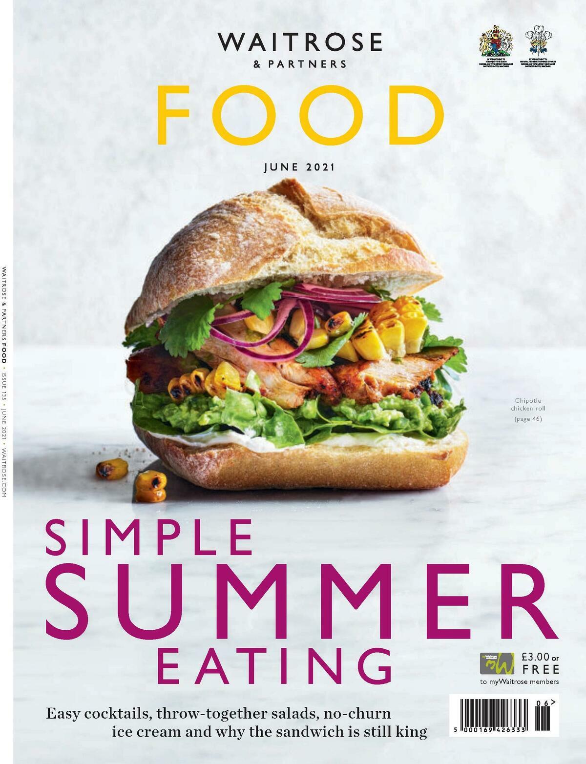 Waitrose Food Magazine June Offers & Special Buys from 1 June