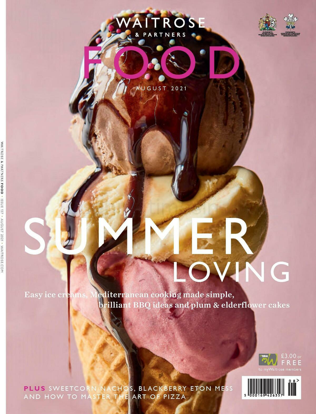 Waitrose Food Magazine August Offers & Special Buys from 1 August