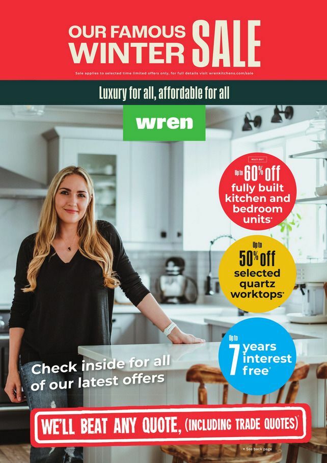 Wren Kitchens Offers Great Savings From 4 December   1 