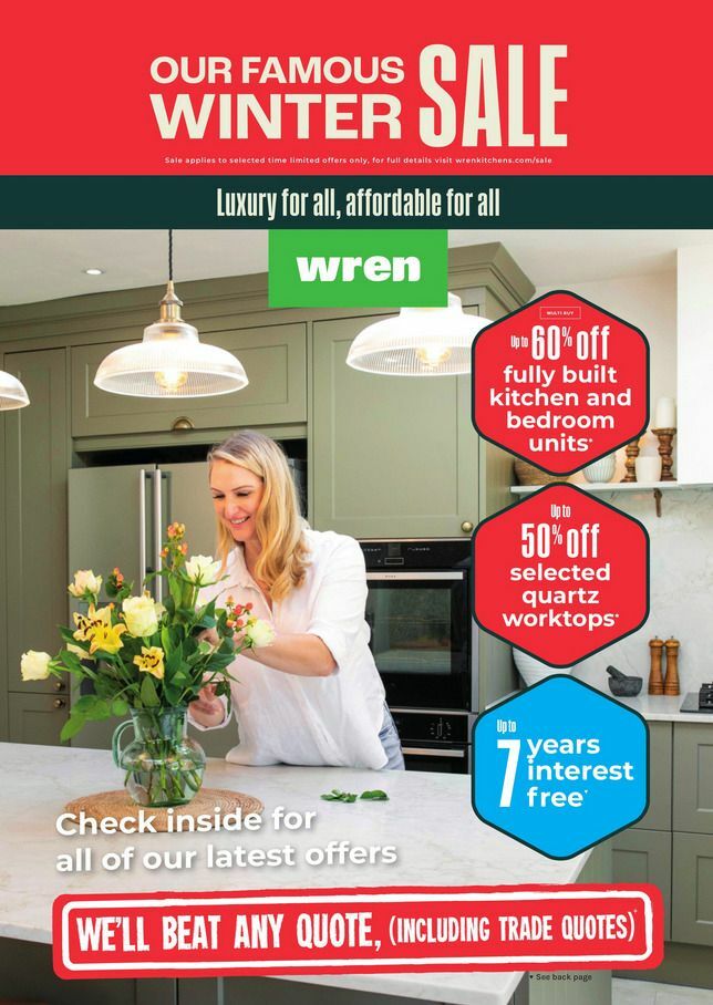 Wren Kitchens Offers Great Savings From 19 December   1 